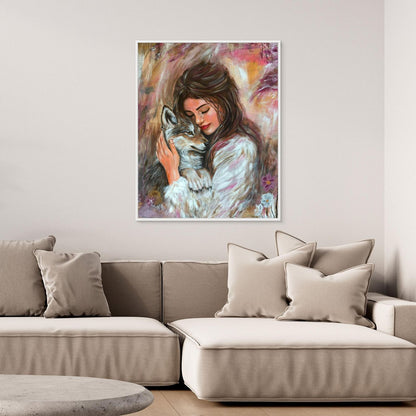 Where The Wild Finds Home Canvas Art Print