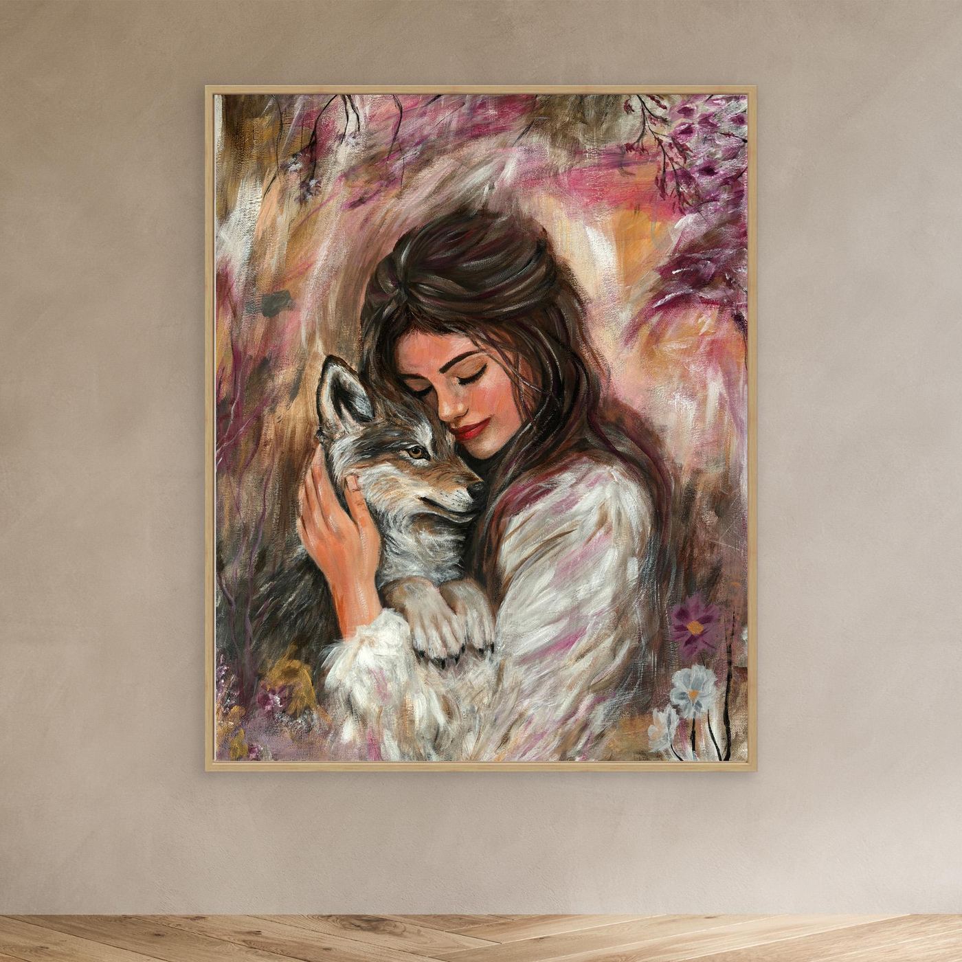 Where The Wild Find Home Canvas Art Print