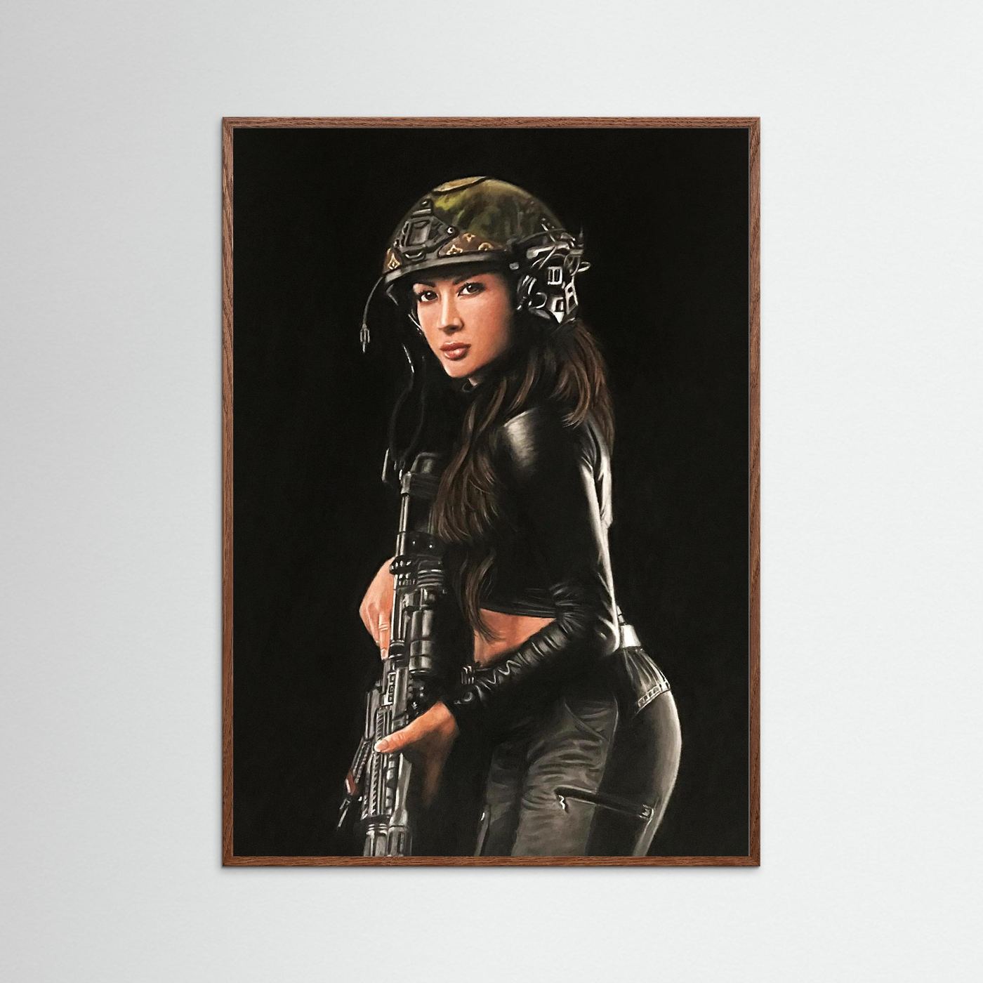 Shadow Hunter Framed Fine Art Print