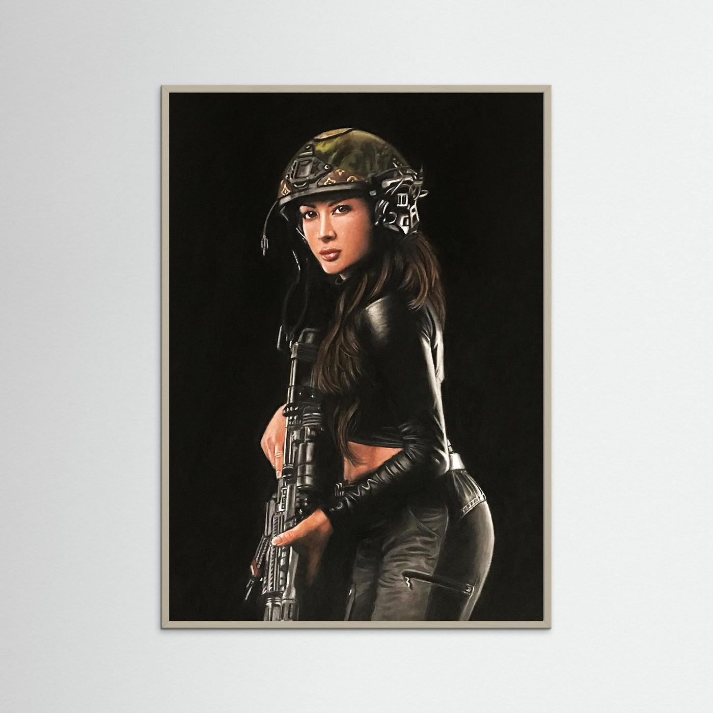 Shadow Hunter Framed Fine Art Print