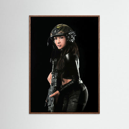 Shadow Hunter Framed Fine Art Print