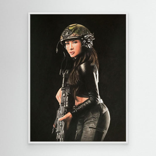 Shadow Hunter Canvas Art Print
