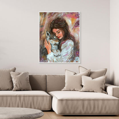 Where The Wild Finds Home Canvas Art Print