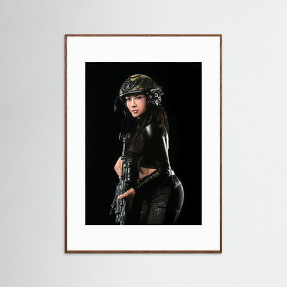 Shadow Hunter Framed Fine Art Print
