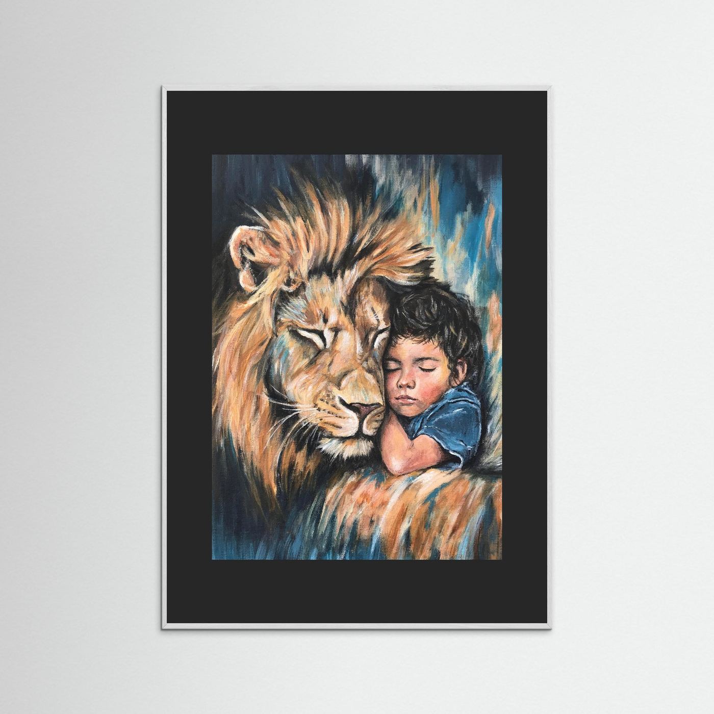 Guardian Dreams Framed Fine Art Print
