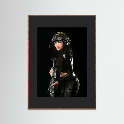 Shadow Hunter Framed Fine Art Print