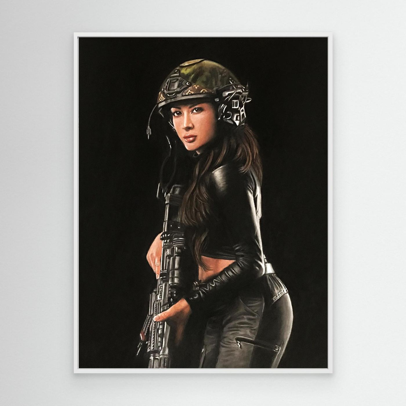 Shadow Hunter Canvas Art Print