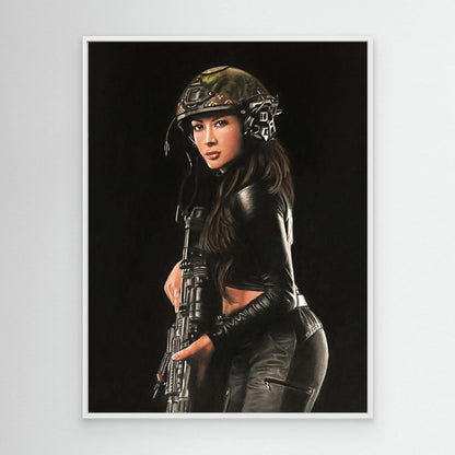 Shadow Hunter Canvas Art Print