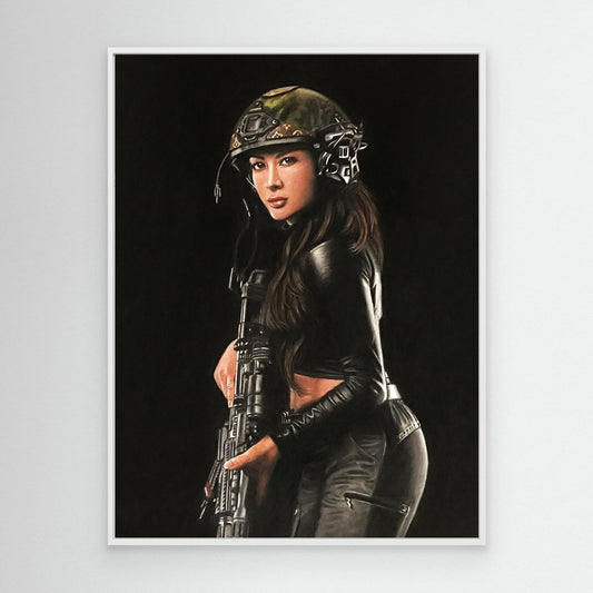 Shadow Hunter Canvas Art Print
