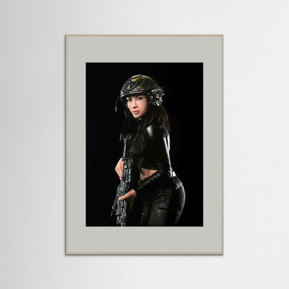 Shadow Hunter Framed Fine Art Print