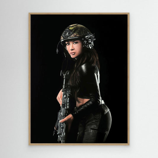 Shadow Hunter Canvas Art Print