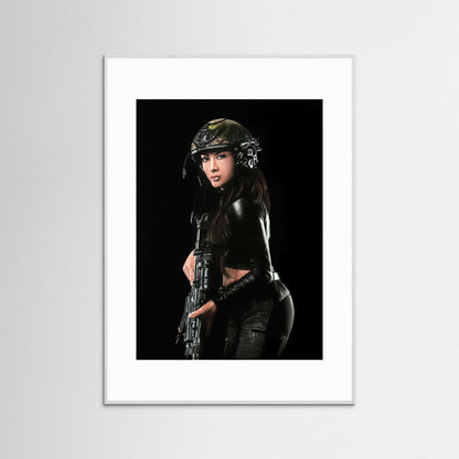 Shadow Hunter Framed Fine Art Print