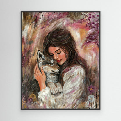 Where The Wild Find Home Canvas Art Print