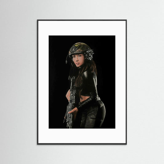 Shadow Hunter Framed Fine Art Print