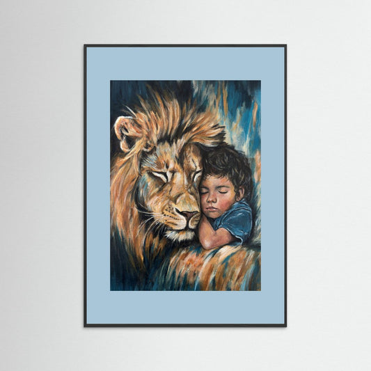 Guardian Dreams Framed Fine Art Print