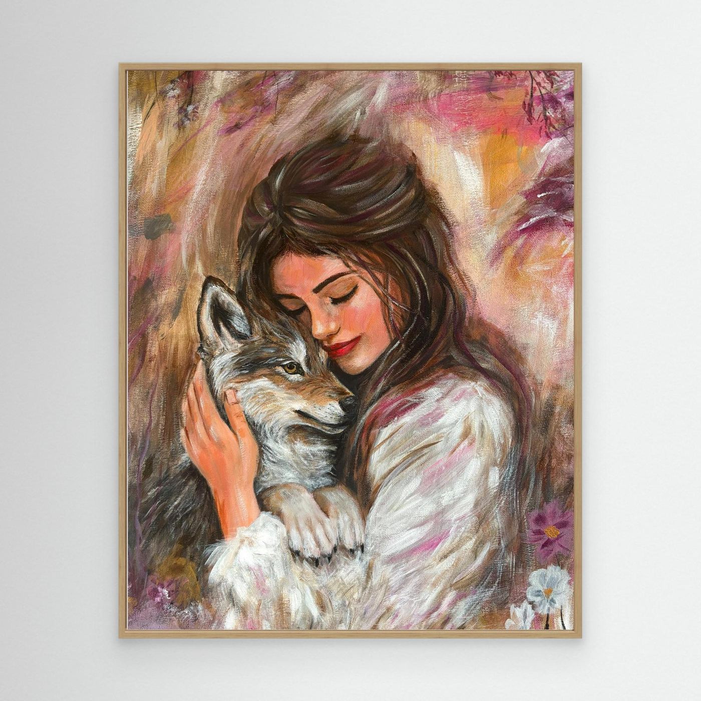  Where The Wild Finds Home Framed Canvas Print
