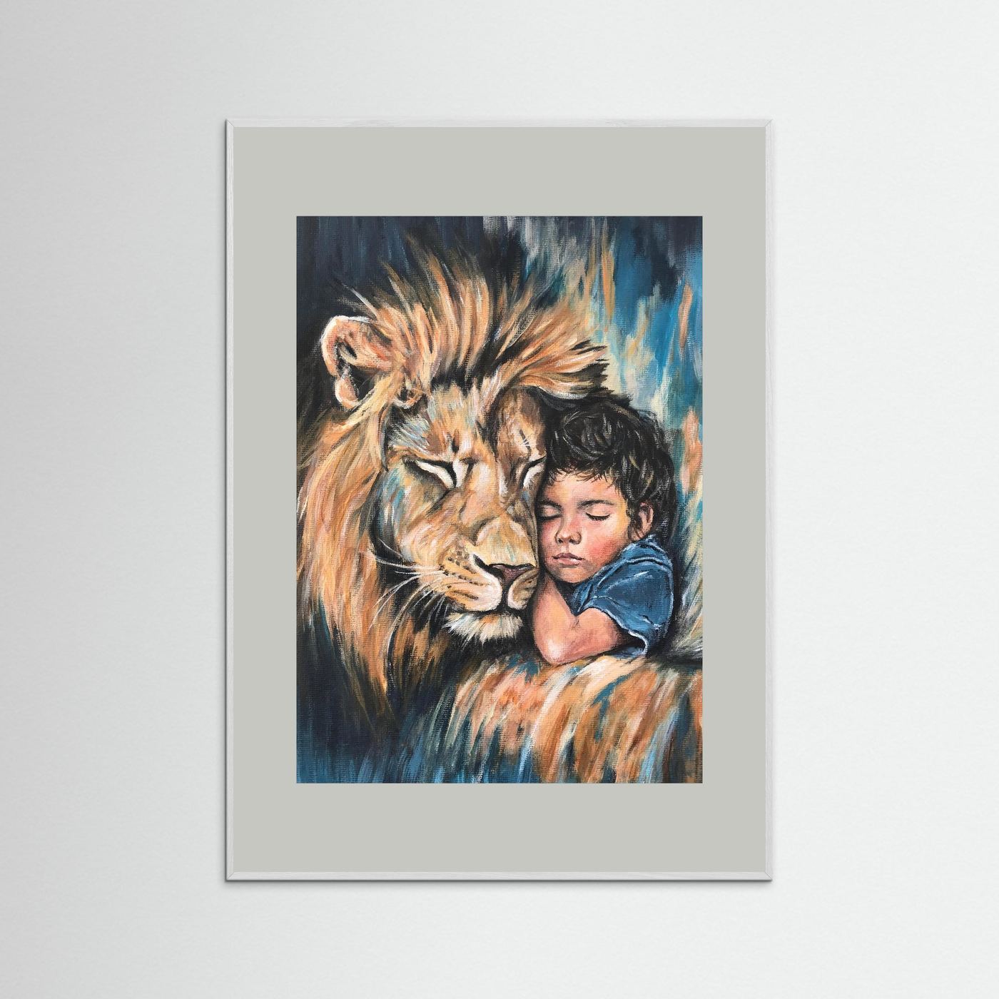 Guardian Dreams Framed Fine Art Print