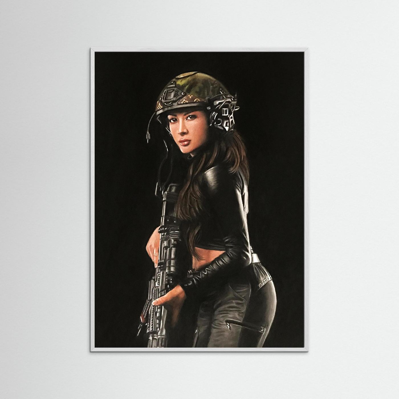 Shadow Hunter Framed Fine Art Print