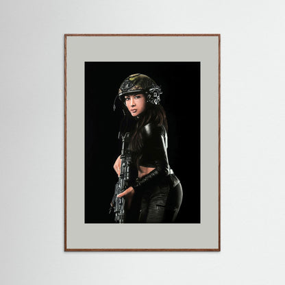 Shadow Hunter Framed Fine Art Print