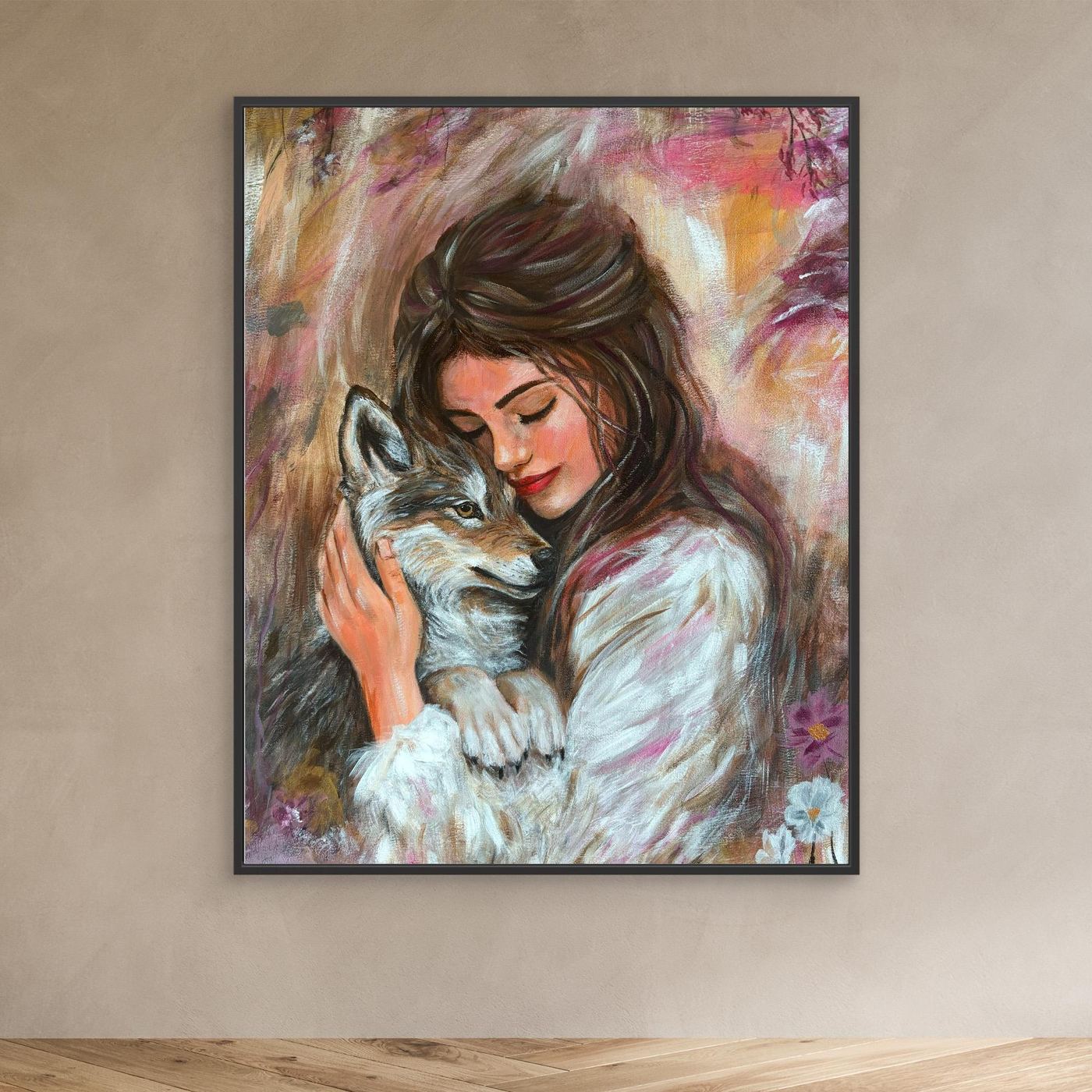 Where The Wild Finds Home Canvas Art Print