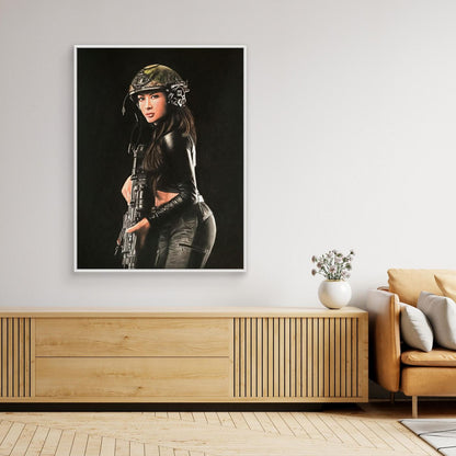 Shadow Hunter Canvas Art Print