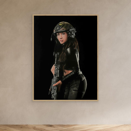 Shadow Hunter Canvas Art Print