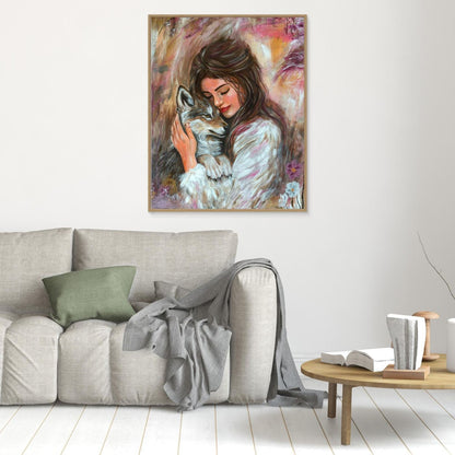 Where The Wild Finds Home Canvas Art Print