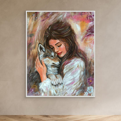 Where The Wild Finds Home Canvas Art Print