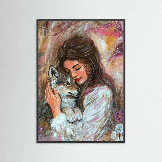 Where The Wild Finds Home Framed Fine Art Print 