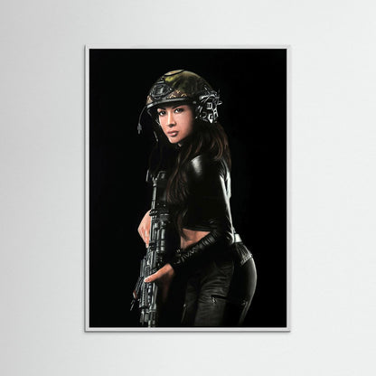 Shadow Hunter Framed Fine Art Print