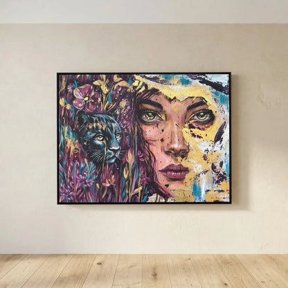 The Golden Tear Canvas Art Print