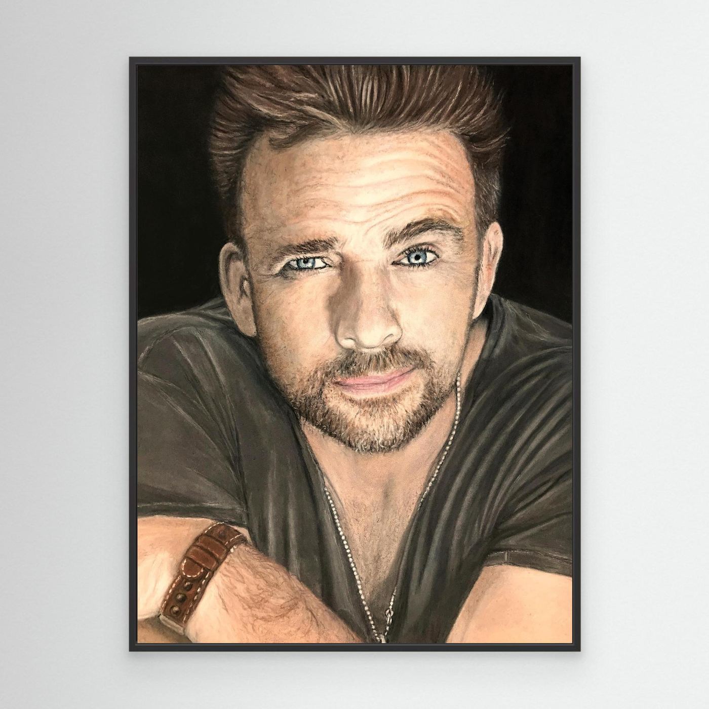The Lifted Brow Canvas Art Print