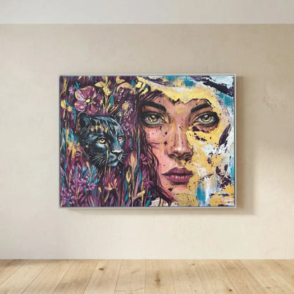 The Golden Tear Canvas Art Print