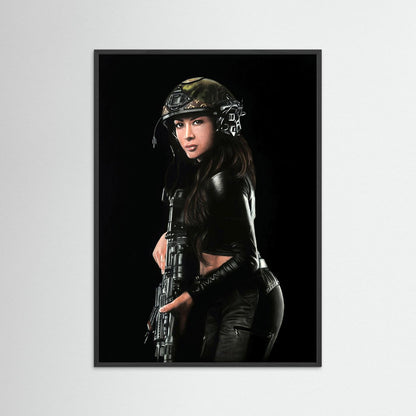 Shadow Hunter Framed Fine Art Print