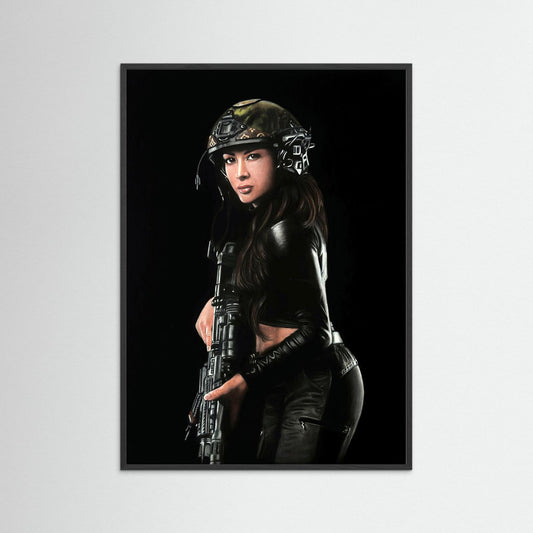 Shadow Hunter Framed Fine Art Print