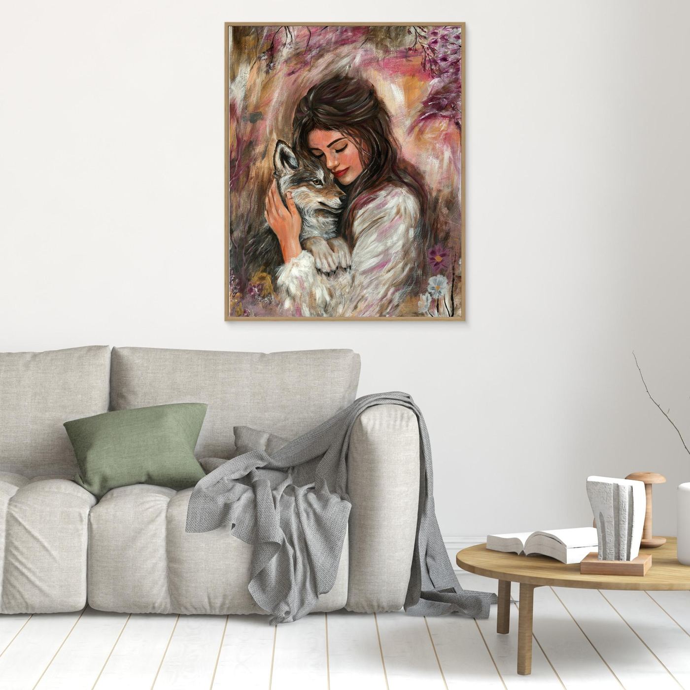 Where The Wild Find Home Canvas Art Print