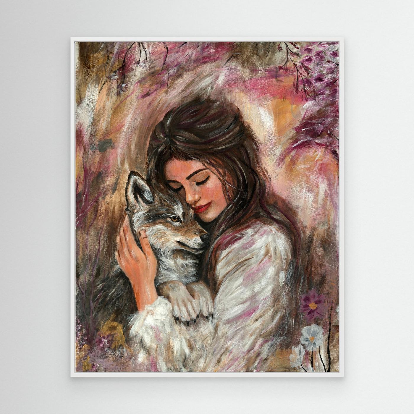 Where The Wild Find Home Canvas Art Print