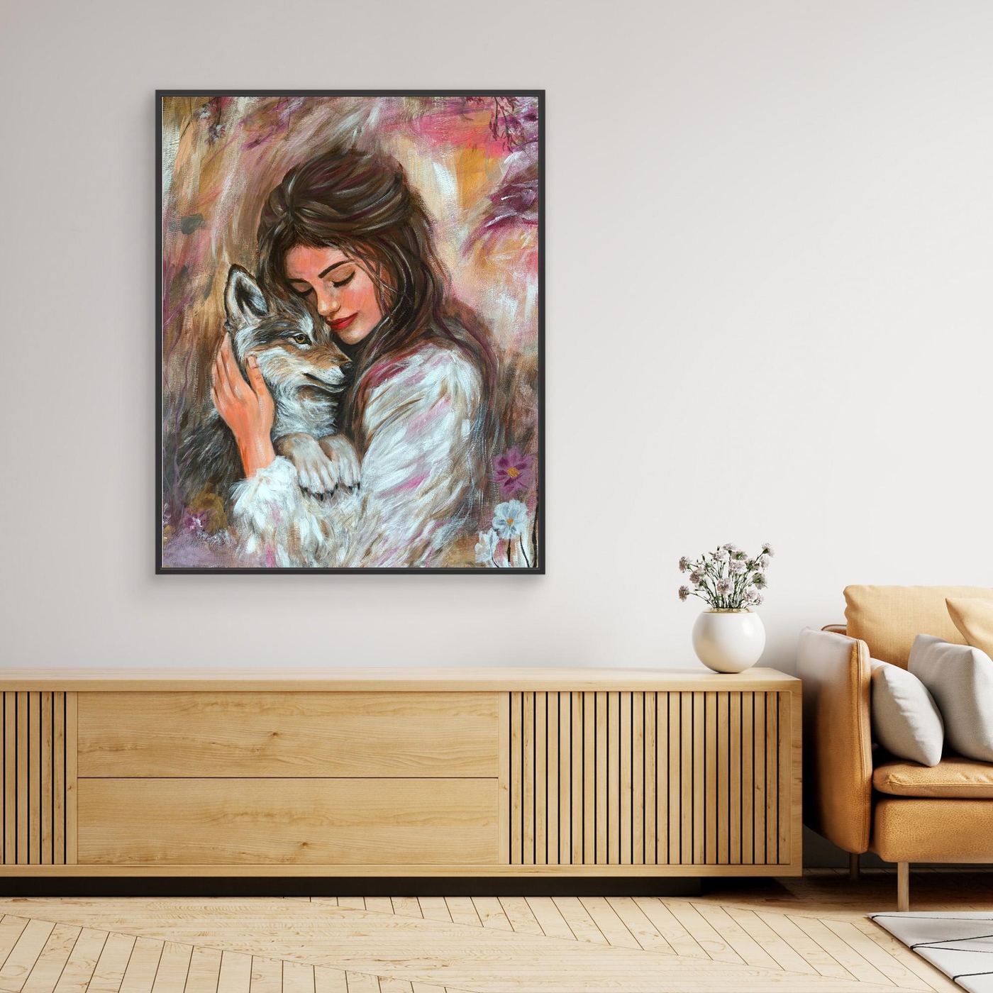 Where The Wild Finds Home Canvas Art Print