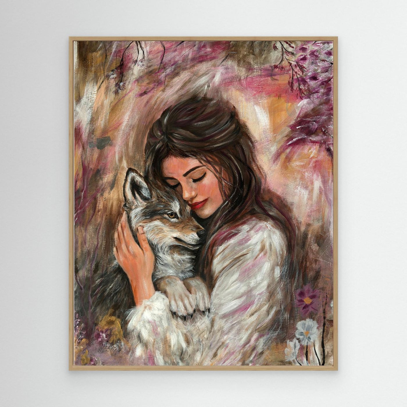 Where The Wild Find Home Canvas Art Print