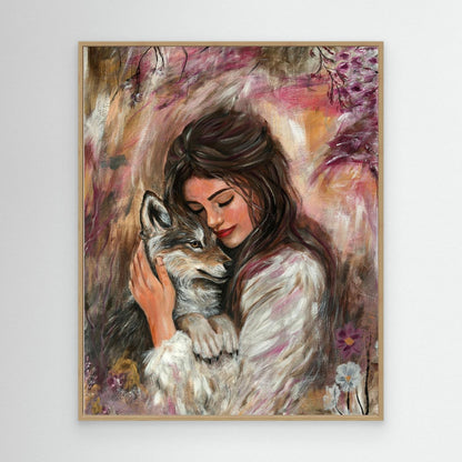 Where The Wild Find Home Canvas Art Print