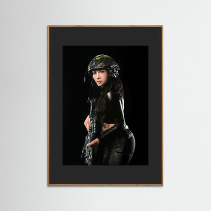 Shadow Hunter Framed Fine Art Print