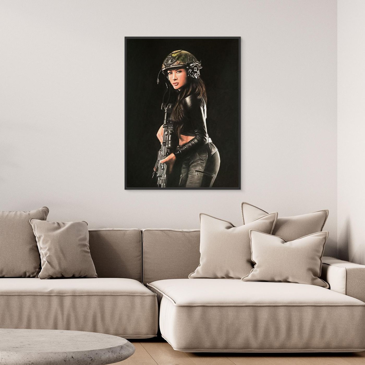 Shadow Hunter Canvas Art Print