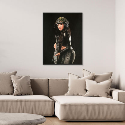 Shadow Hunter Canvas Art Print