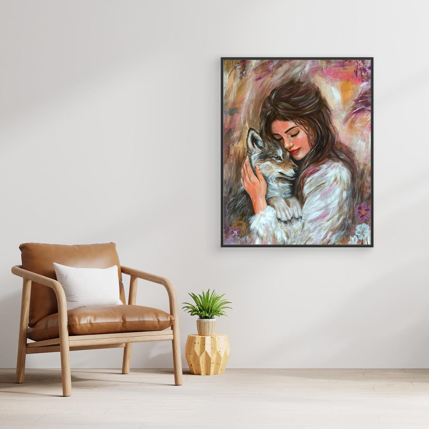 Where The Wild Finds Home Canvas Art Print