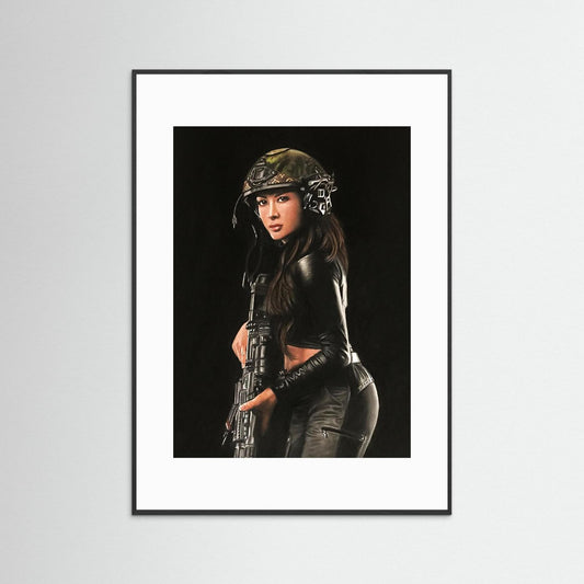 Shadow Hunter Framed Fine Art Print