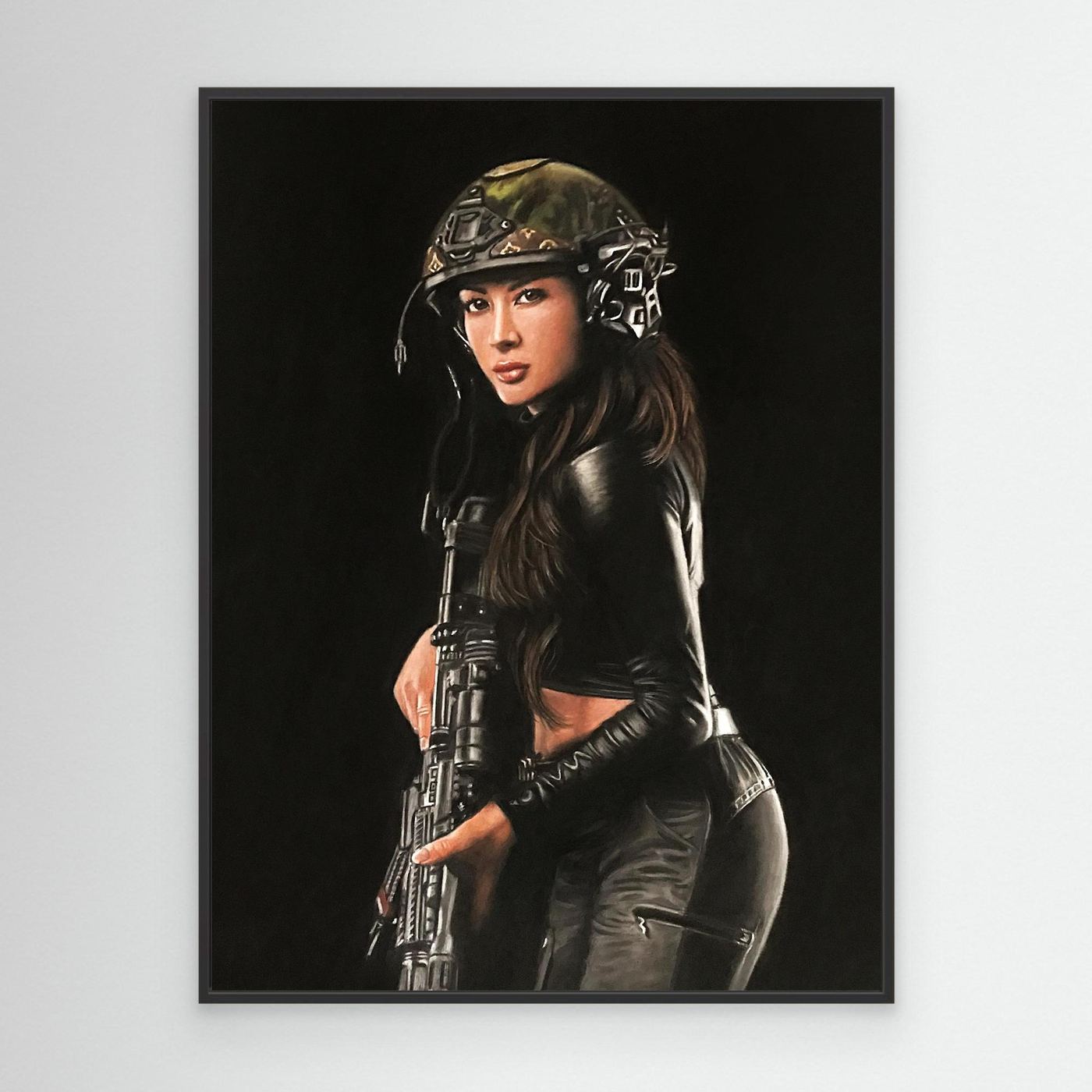 Shadow Hunter Canvas Art Print