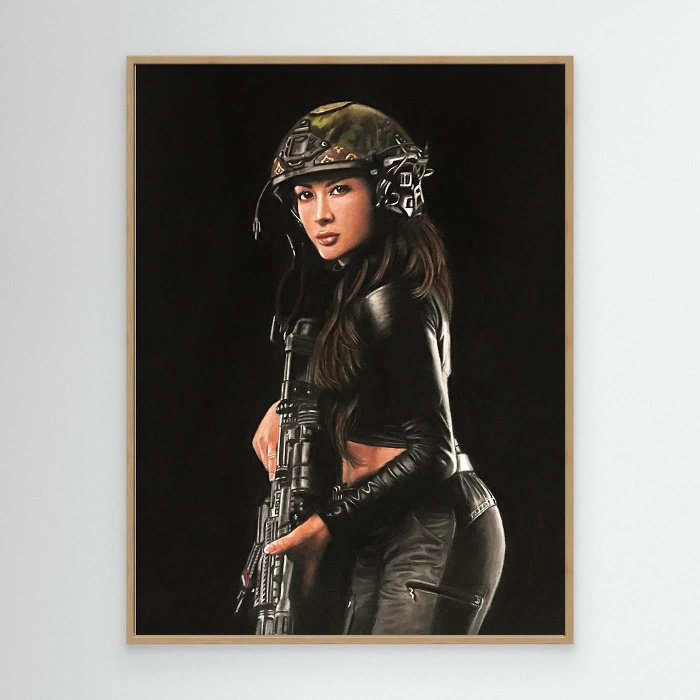 Shadow Hunter Canvas Art Print
