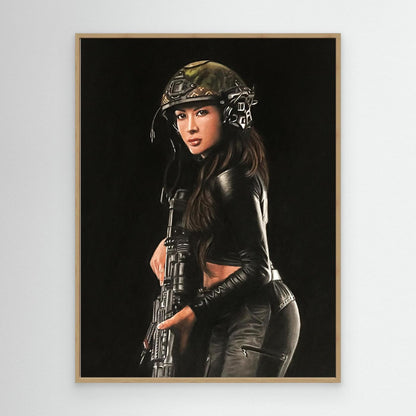 Shadow Hunter Canvas Art Print