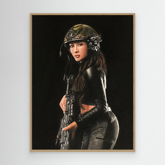 Shadow Hunter Canvas Art Print