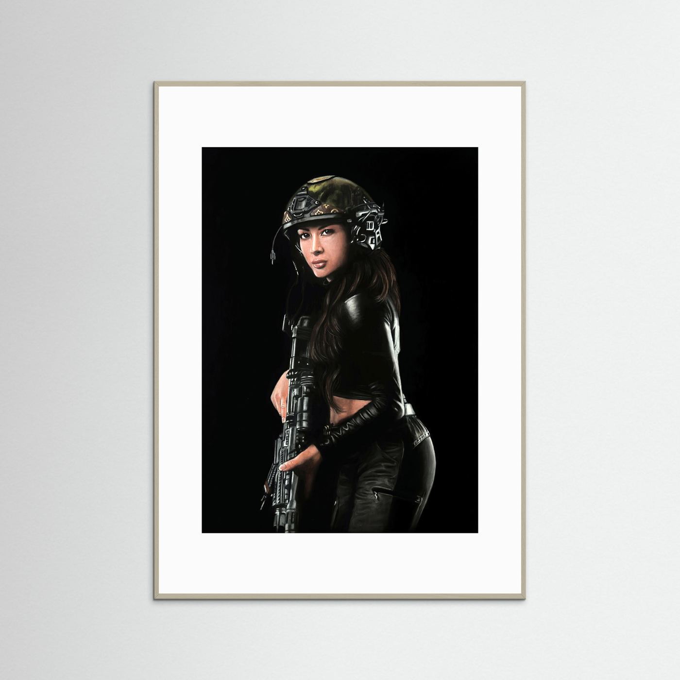 Shadow Hunter Framed Fine Art Print